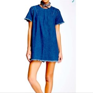 COPY - Pistola Denim Fray Dress Size Small